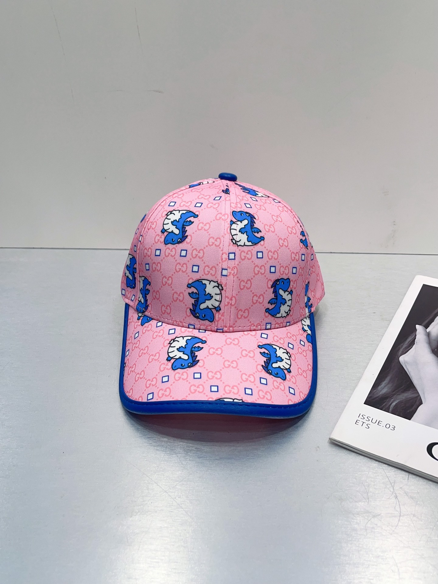 グッチ「Gucci」GGモノグラム ベースボールキャップ