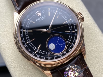 ロレックス［Rolex］チェリーニ ムーンフェイズ モデル — 月のリズムを腕に刻むエレガンス