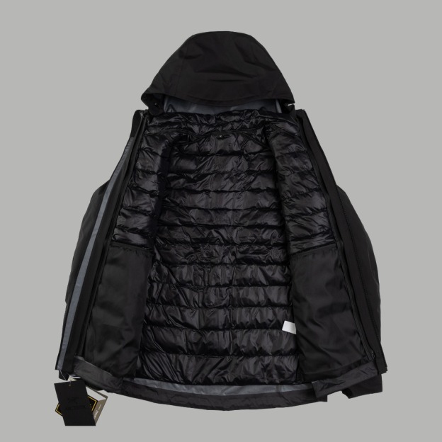 アークテリクス「ARC'TERYX」 ユニセックス フード付きスキーダウンパーカー