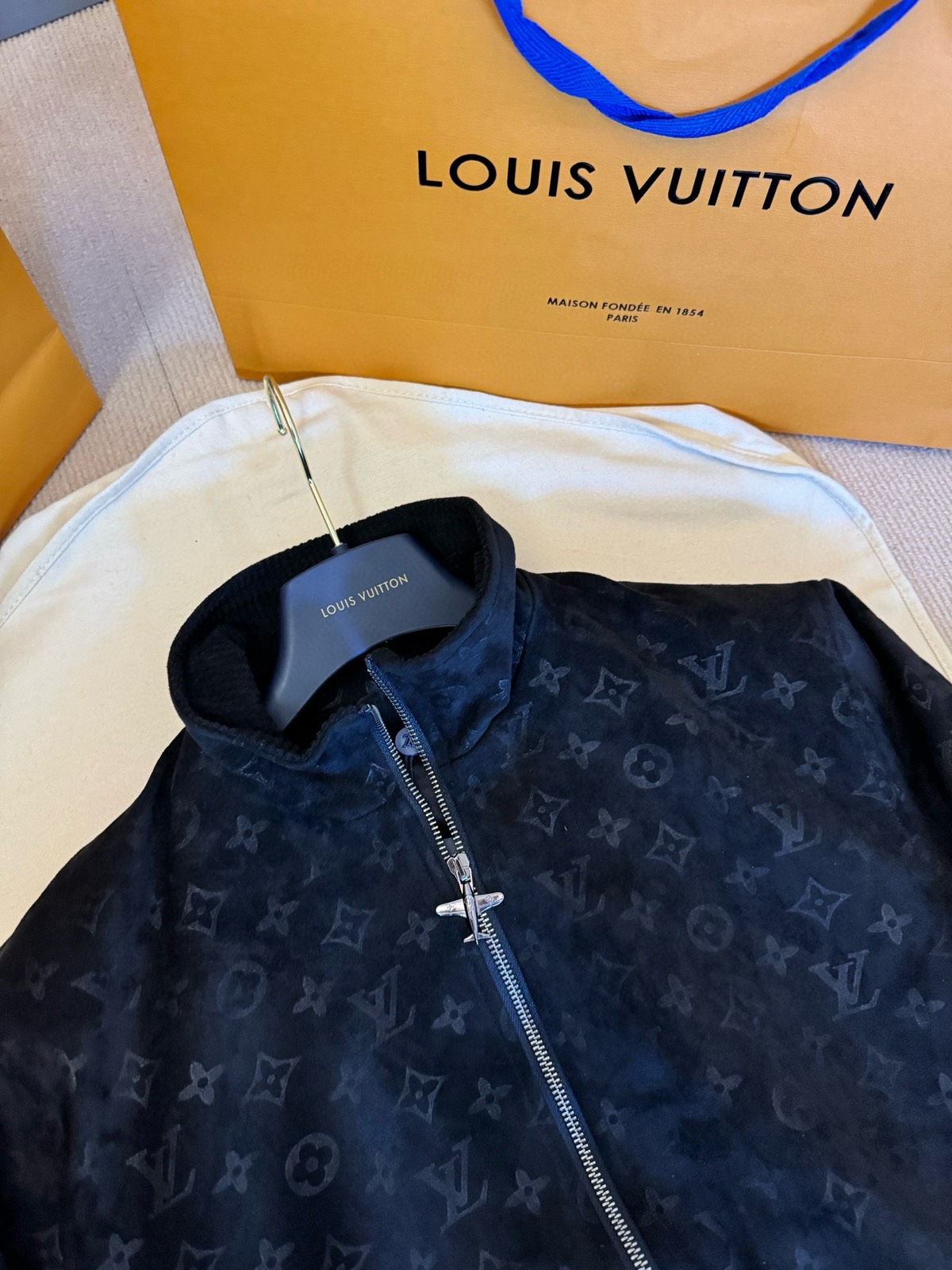 ルイ・ヴィトン「Louis Vuitton」ラムレザージャケット アウター