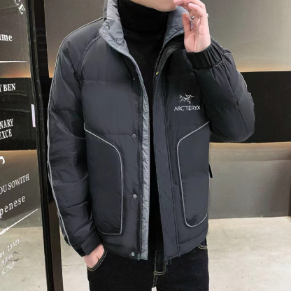 アークテリクス「ARC'TERYX」スタンドカラー ショートダウンジャケット メンズ