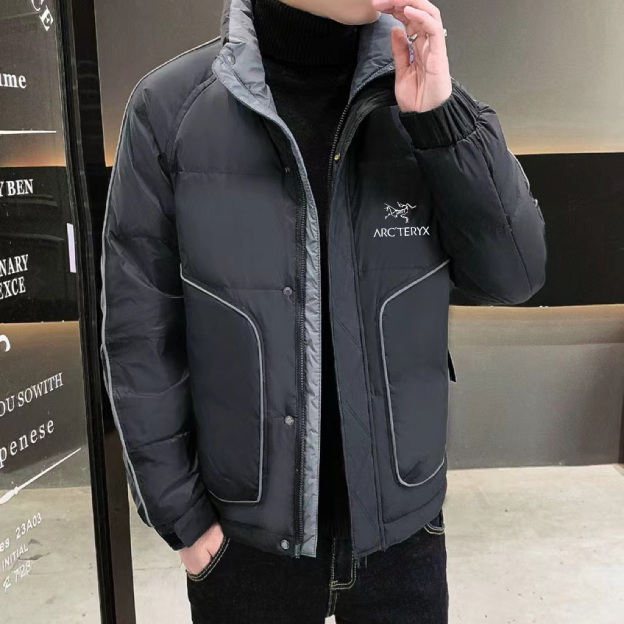 アークテリクス「ARC'TERYX」スタンドカラー ショートダウンジャケット メンズ