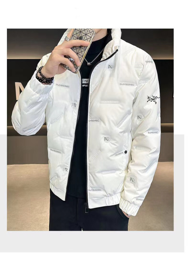 アークテリクス「ARC'TERYX」プリント オーバーサイズ ダウンジャケット