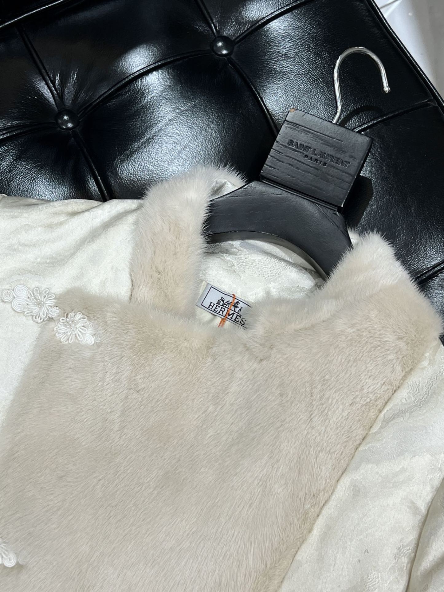 エルメス「Hermès」2025秋冬 ミンクファー ダウンコート