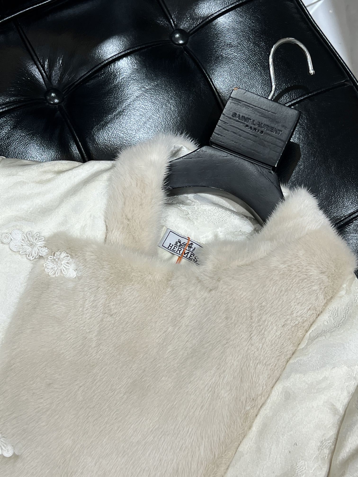 エルメス「Hermès」2025秋冬 ミンクファー ダウンコート