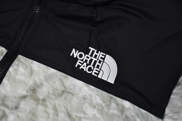 ザ・ノースフェイス「The North Face」Paper Print Nuptse ダウンジャケット