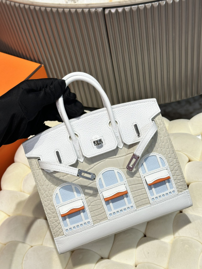 エルメス「Hermès」Birkin Sellier Faubourg 20 "Daylight Edition" レザー ショルダーバッグ