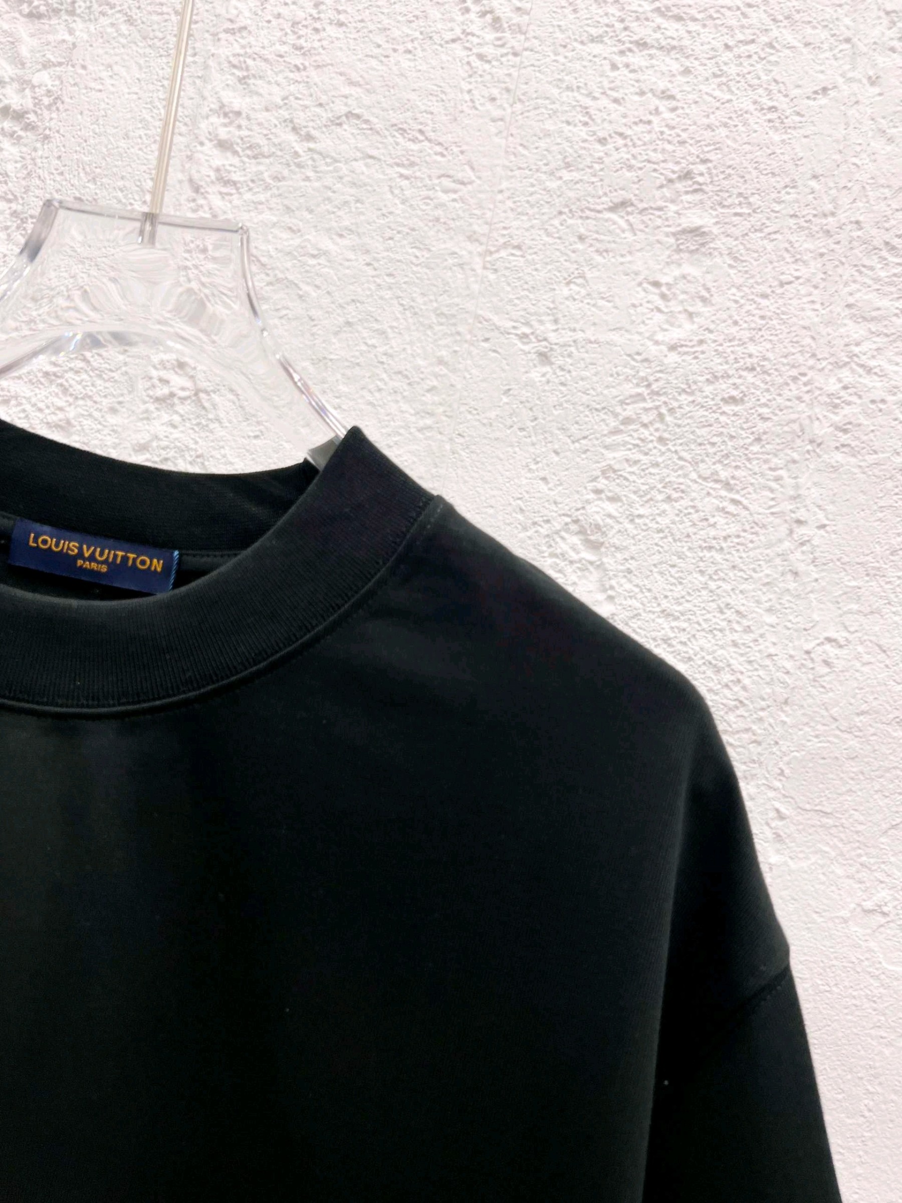 ルイ・ヴィトン「Louis Vuitton」ハイネックプレミアムコットン半袖Tシャツ