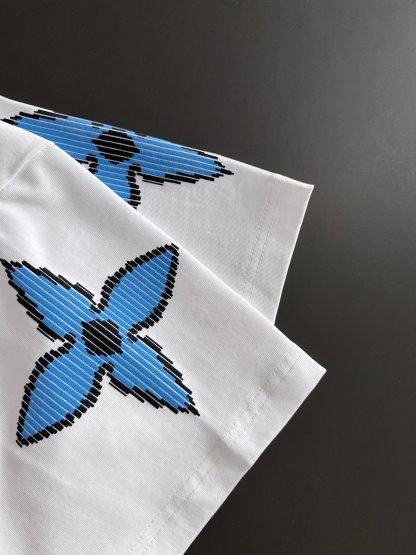 ルイ・ヴィトン「Louis Vuitton」ハイネックプレミアムコットン半袖Tシャツ