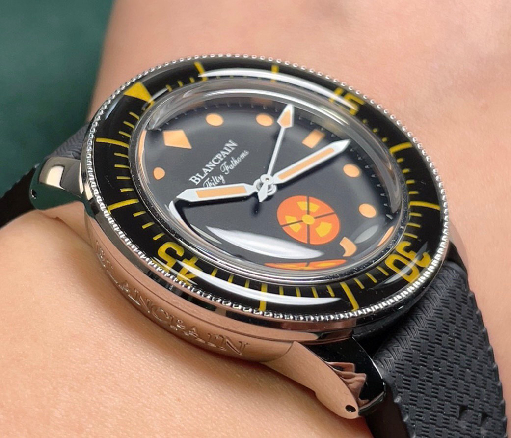 ブランパン「Blancpain」フィフティ・ファゾム バラクーダ自動巻きダイバーズウォッチ40.3mm