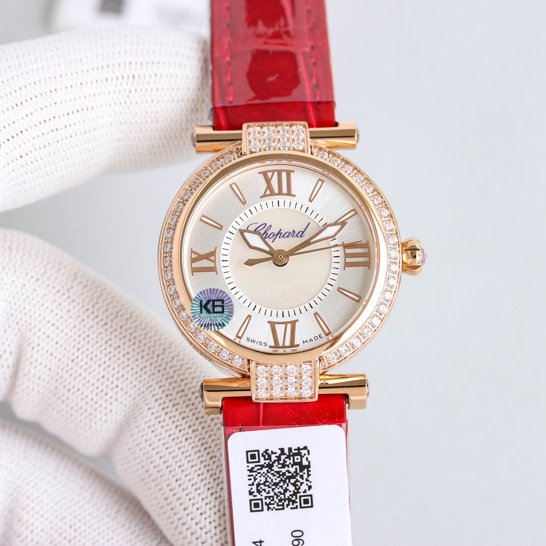 ショパール「Chopard」ハッピーダイヤモンド ジョアイヤリーレディースウォッチ29mm