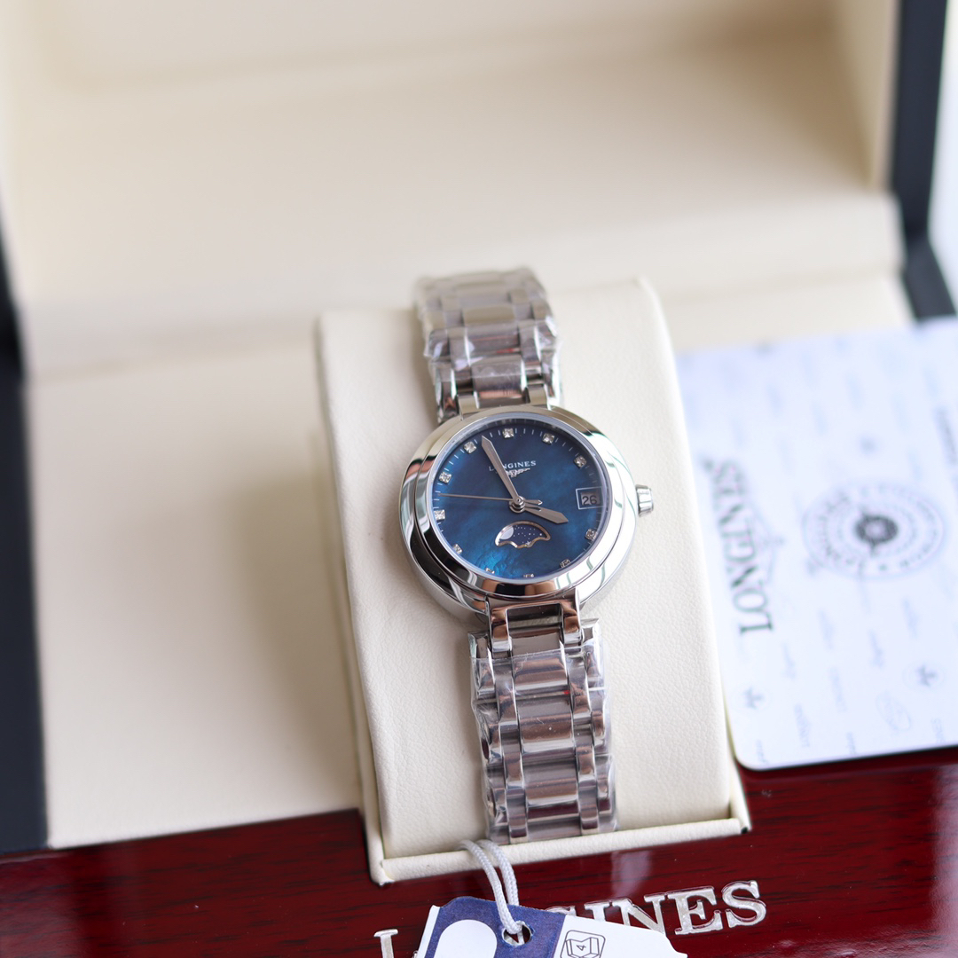 ロンジン「Longines」プライマルーナシリーズ レディース クォーツウォッチ 30.5mm