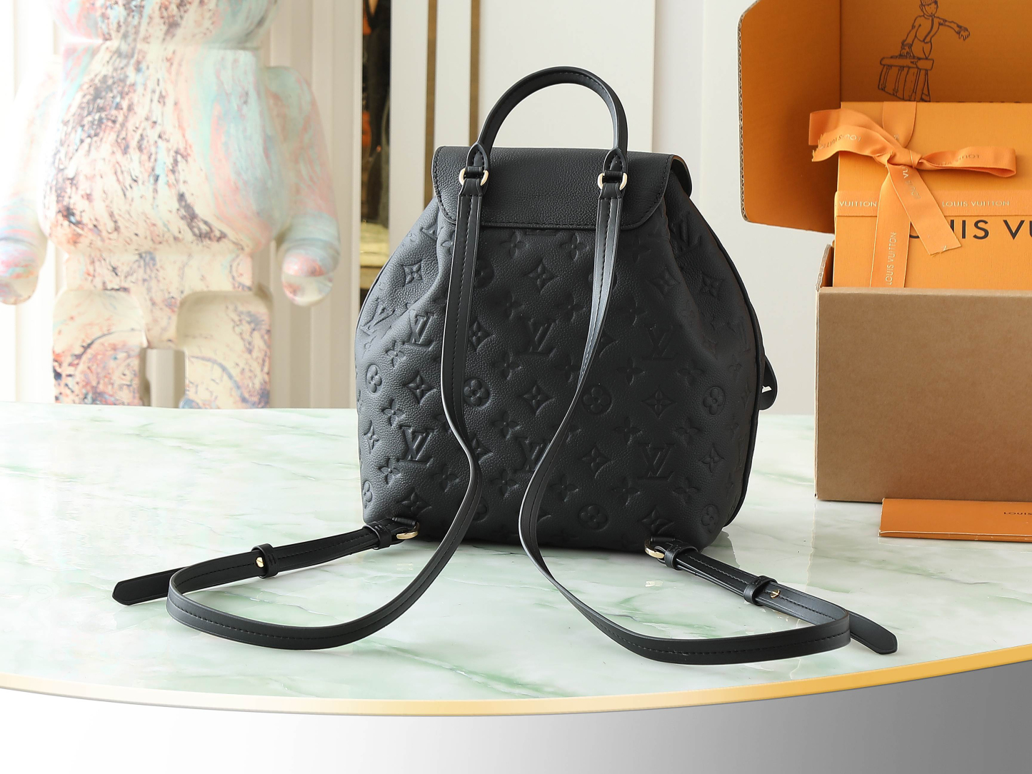 ルイ・ヴィトン「Louis Vuitton」MONTSOURIS バックパック Monogram Empreinte