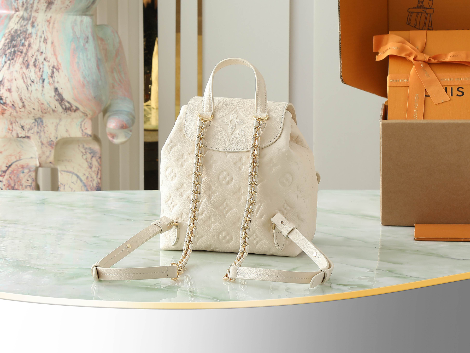 ルイ・ヴィトン「Louis Vuitton」BACKUP バックパック Monogram Empreinte