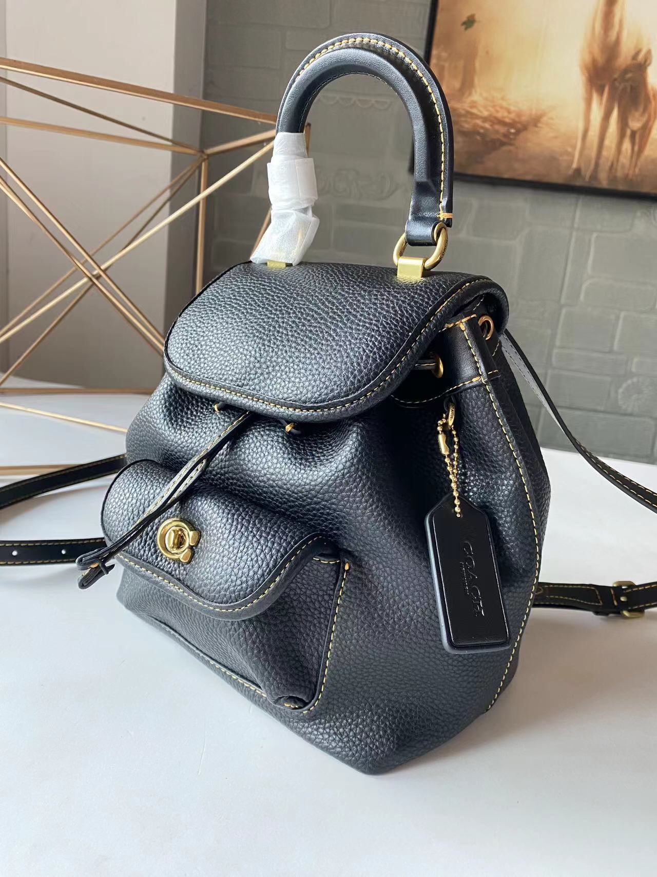 コーチ「Coach」Riya 21 デニム バックパック