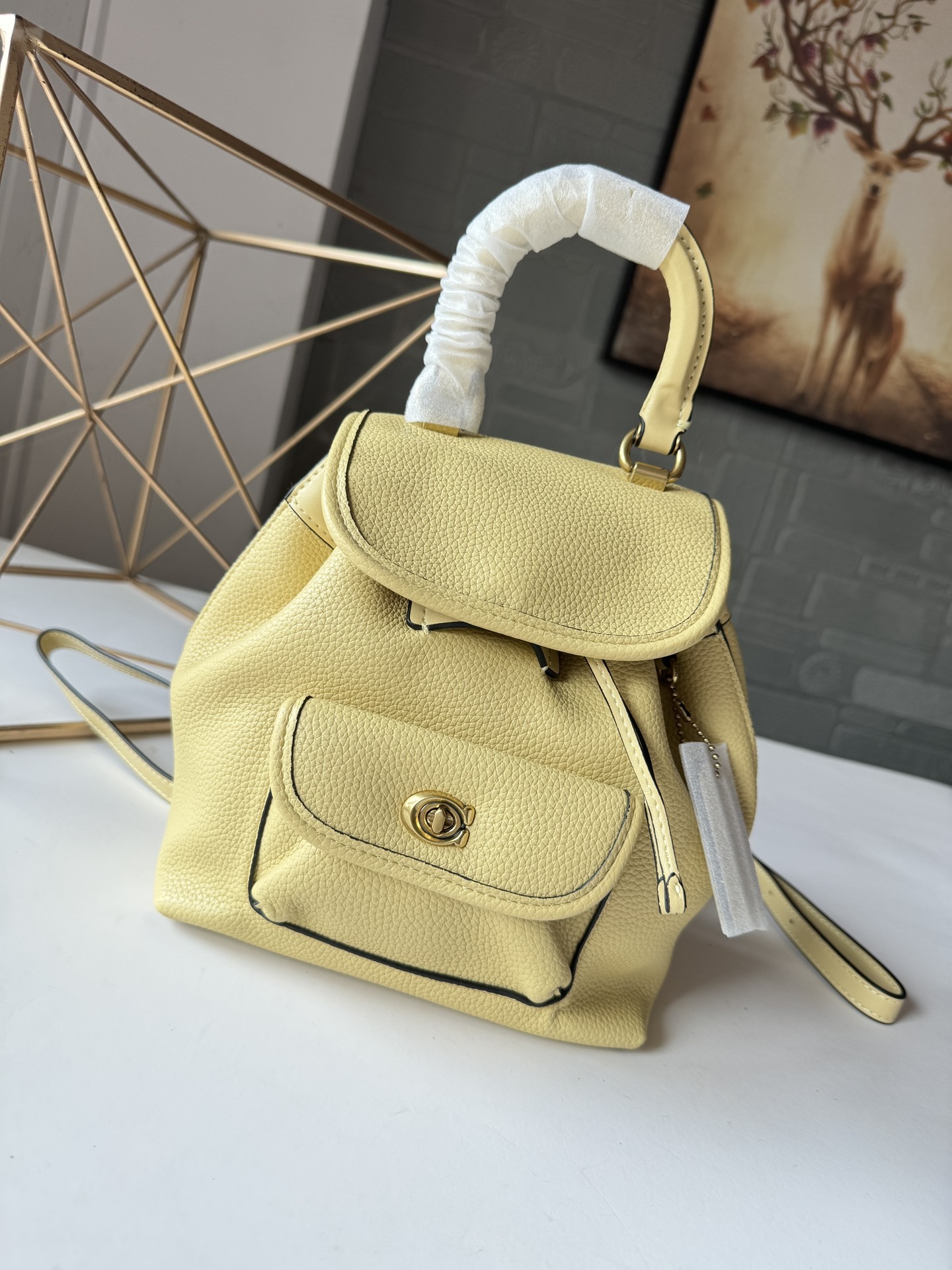 コーチ「Coach」Riya 21 デニム バックパック