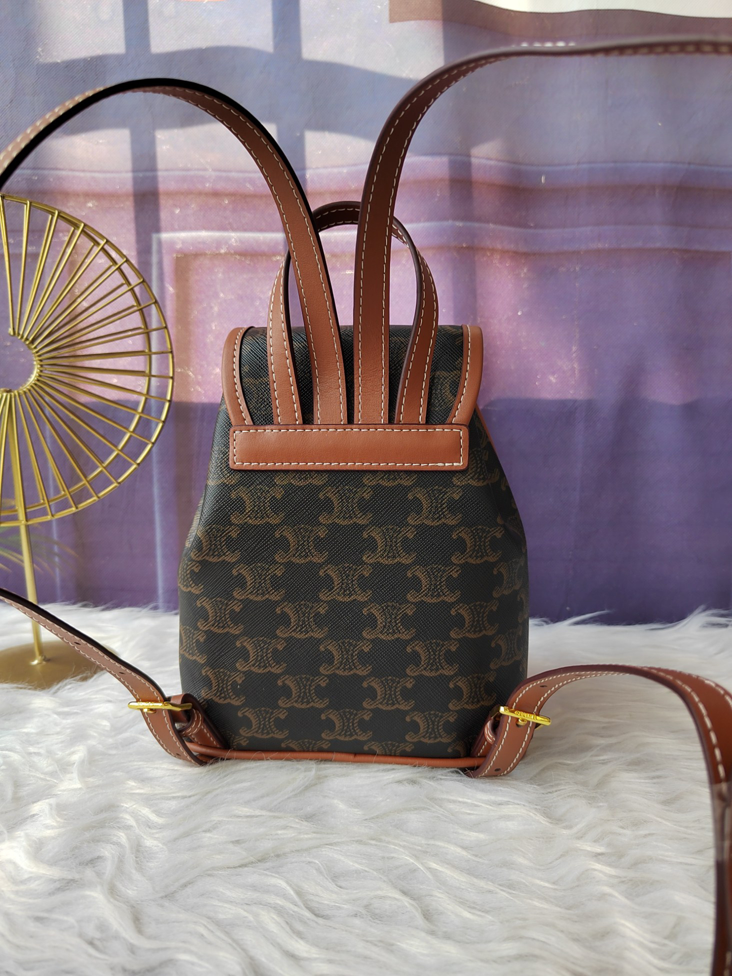 セリーヌ「Celine」Triomphe ミニ バックパック