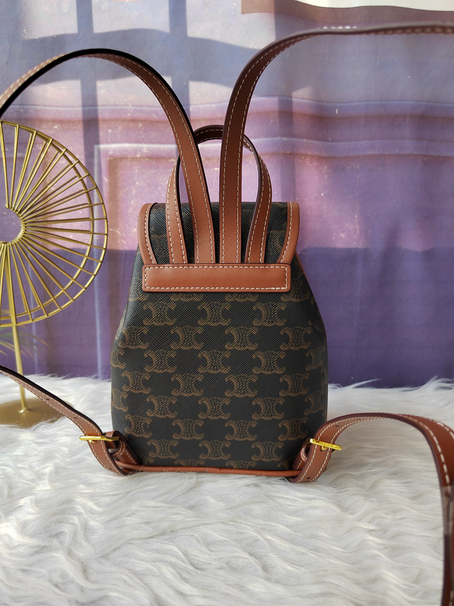 セリーヌ「Celine」Triomphe ミニ バックパック