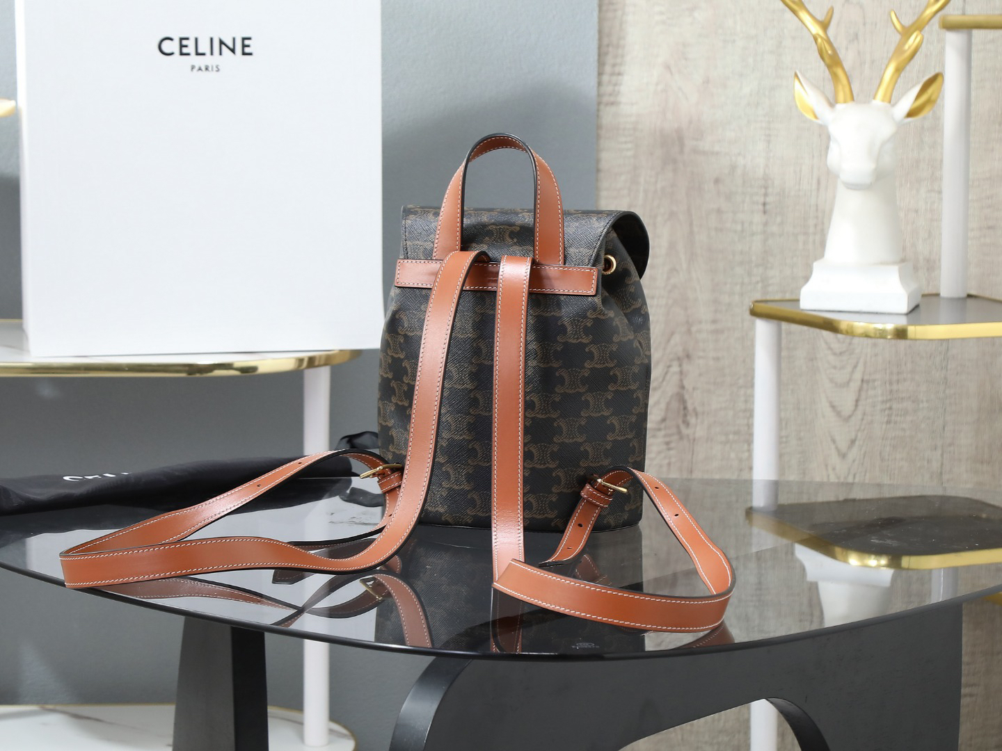 セリーヌ「Celine」Triomphe ミニ バックパック