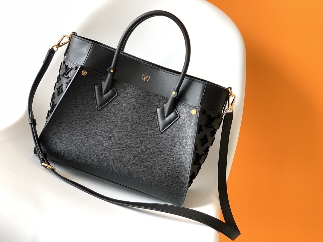 ルイ・ヴィトン「Louis Vuitton」Monogram 撞色大型トートバッグ