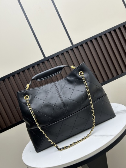 シャネル「Chanel」25A クイルティング トートバッグ アンティークゴールド レディース ショッピングバッグ