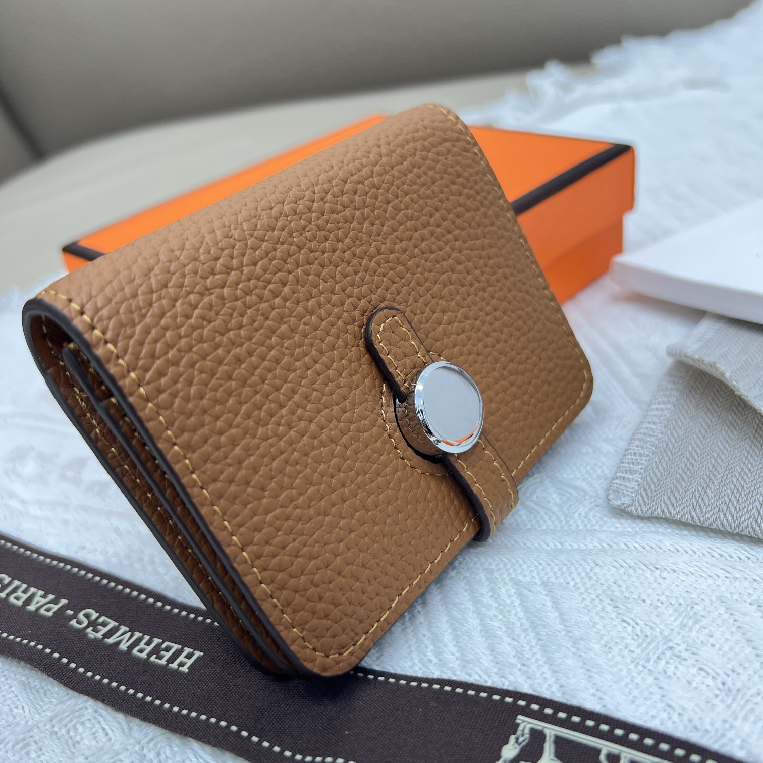 エルメス「Hermès」 Evercolor コンコンパクトカードケース