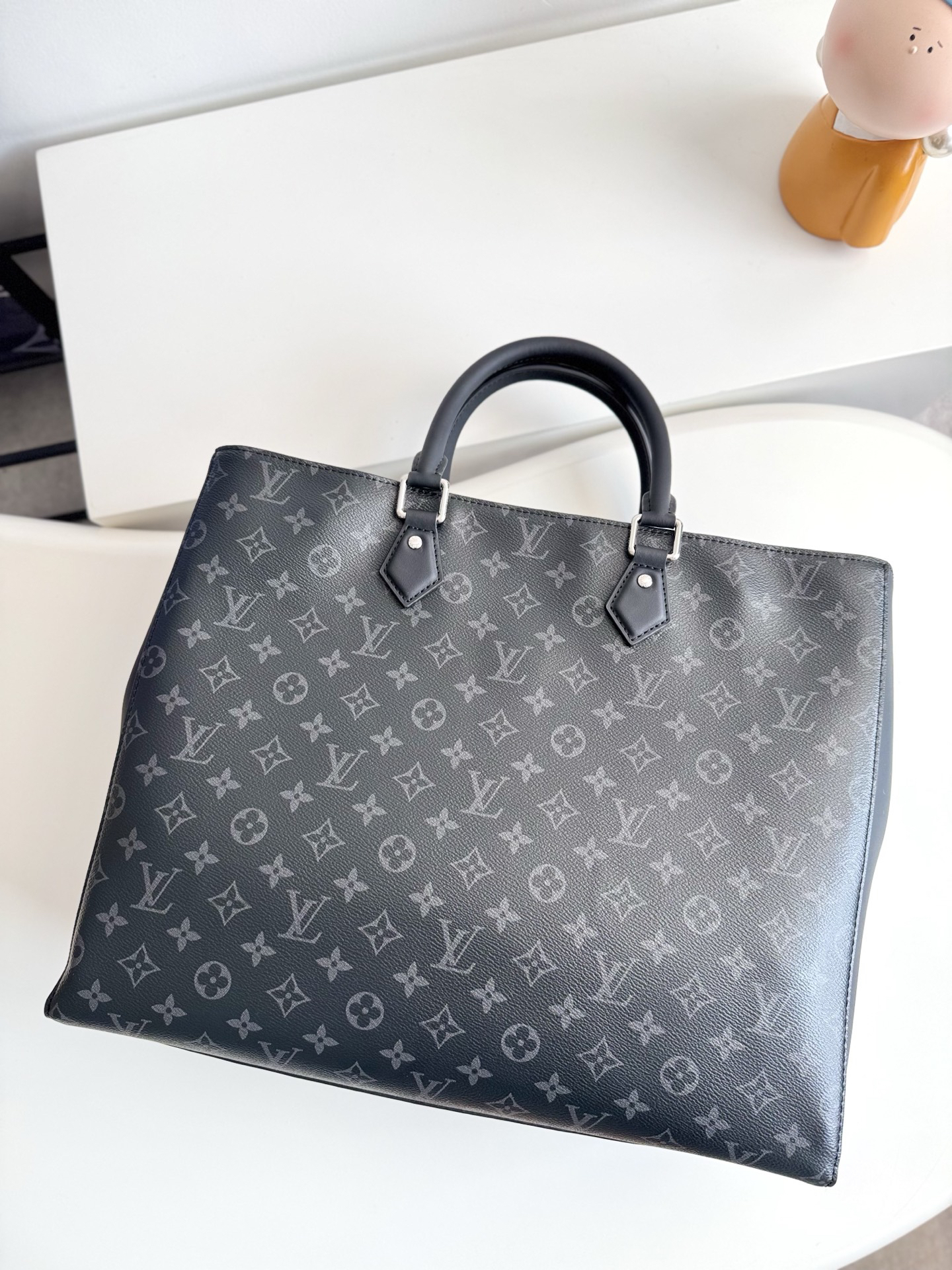 ルイ・ヴィトン「Louis Vuitton」GRAND SAC PLAT バッグ
