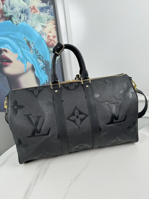 ルイ・ヴィトン「Louis Vuitton」Keepall Bandoulière 45 トラベルバッグ  ‌