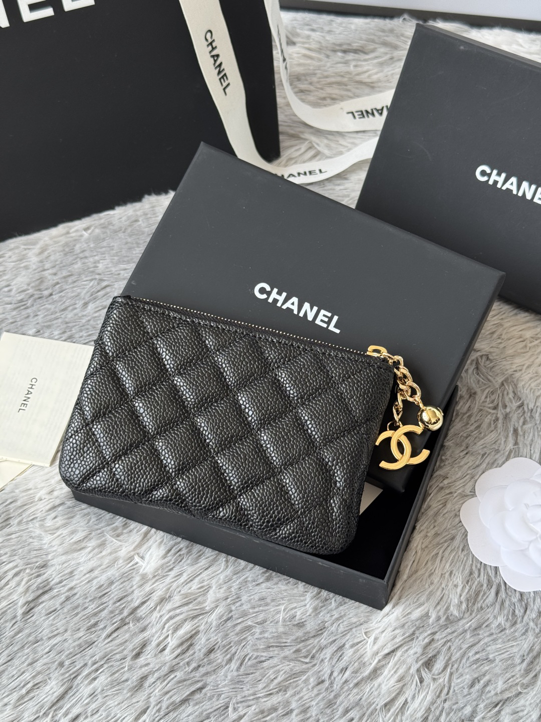 シャネル「Chanel」クイルティング ペンダント コインケース