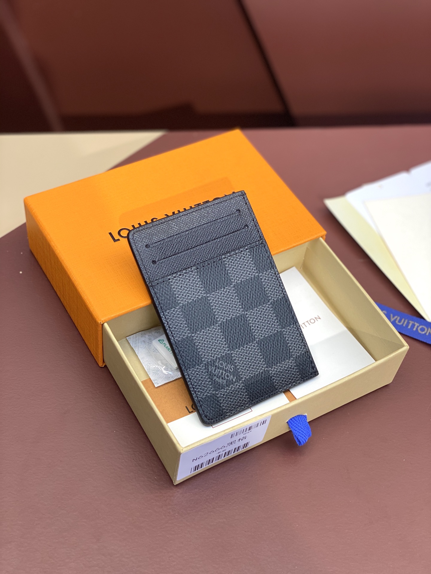 ルイ・ヴィトン「Louis Vuitton」 DAMIER カードケース