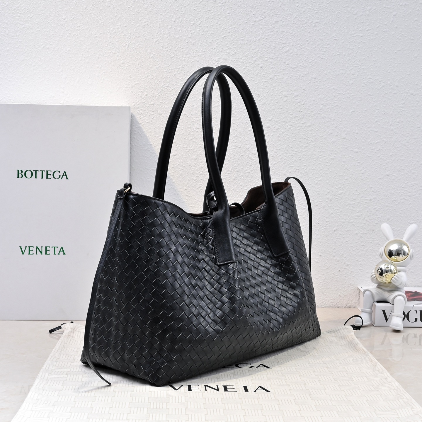 ボッテガ・ヴェネタ「Bottega Veneta」ピナコテカ トートバッグ ミディアム イントレチャート レザー