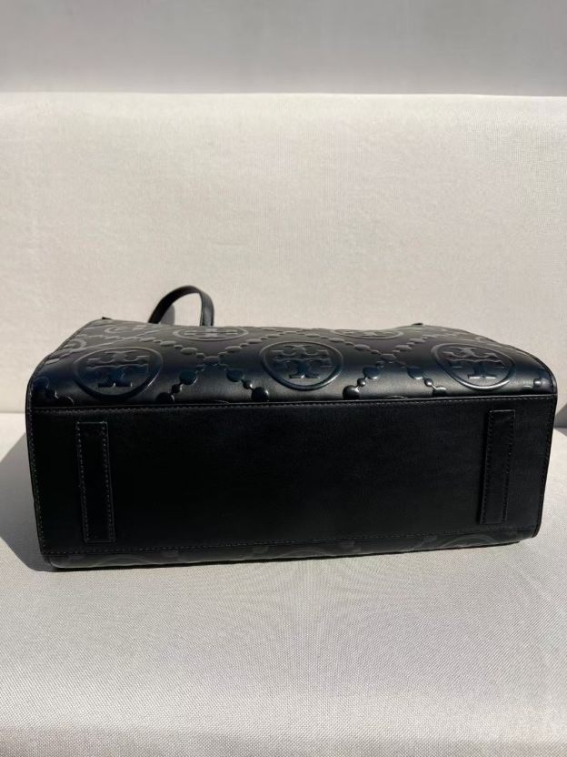 トリー バーチ「Tory Burch」 T Monogram 压花托特バッグ