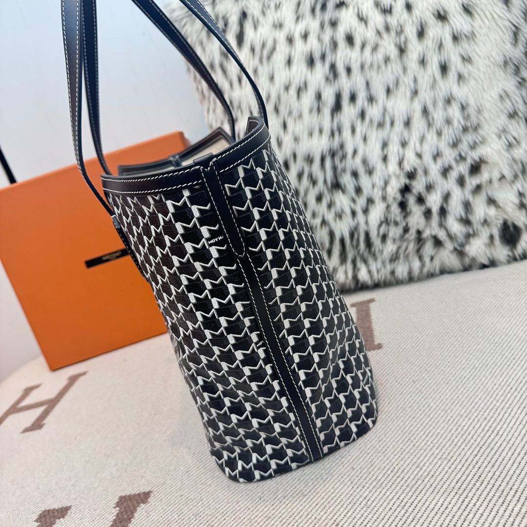 モイナ「Moynat」M Canvas トートバッグ ミディアム