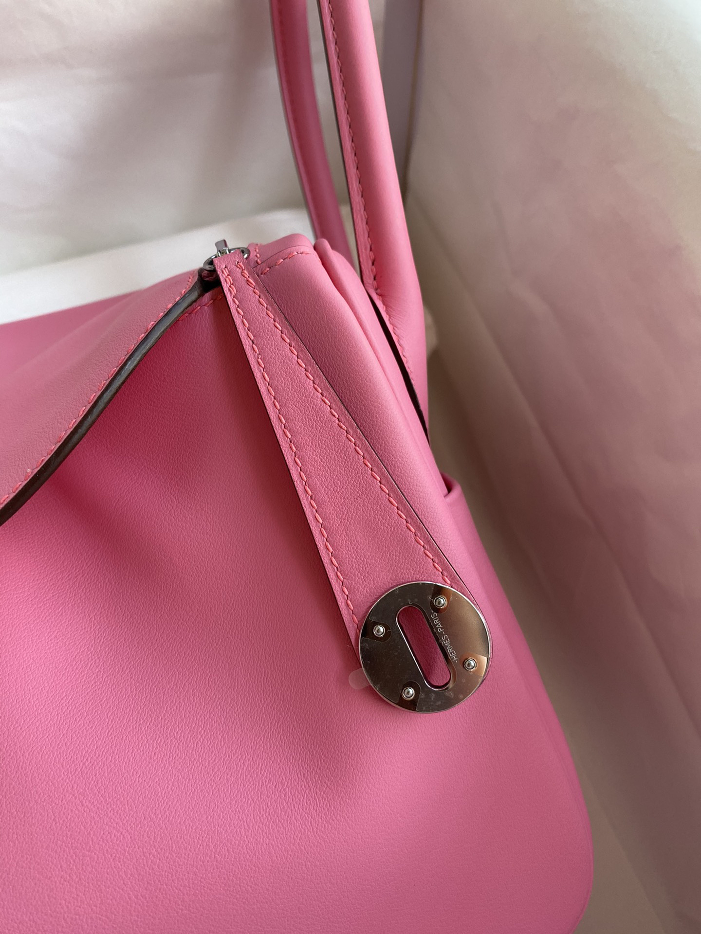 エルメス「Hermès」Lindy Swift Leather Bag