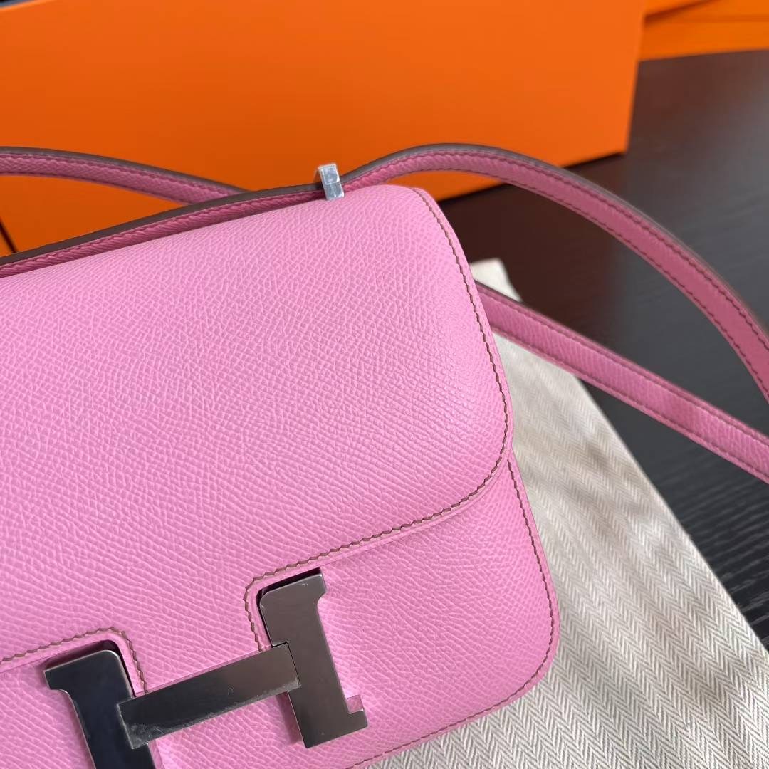 エルメス「Hermès」Pink Shoulder Bag