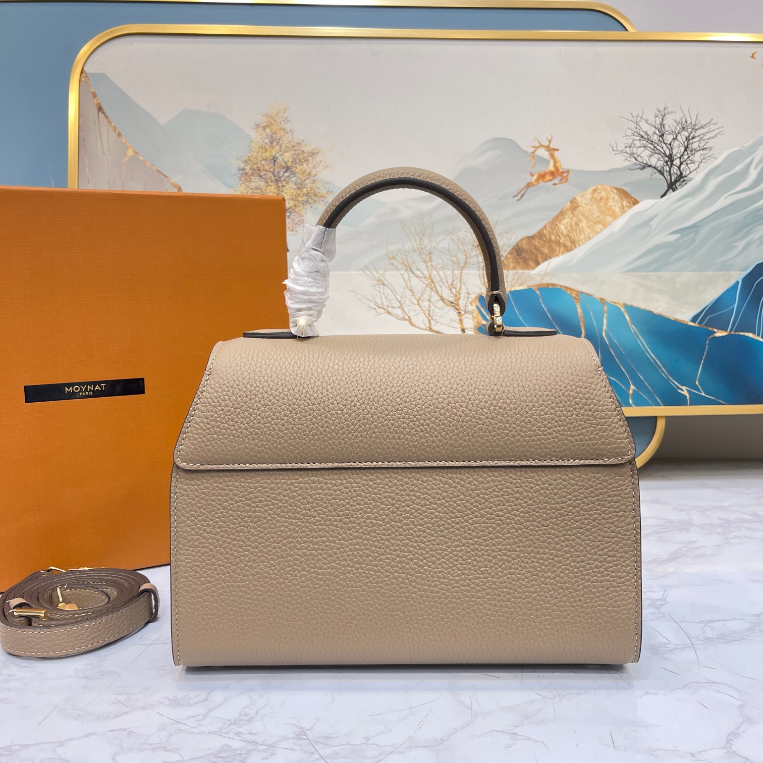 モイナ「Moynat」Shoulder Bag