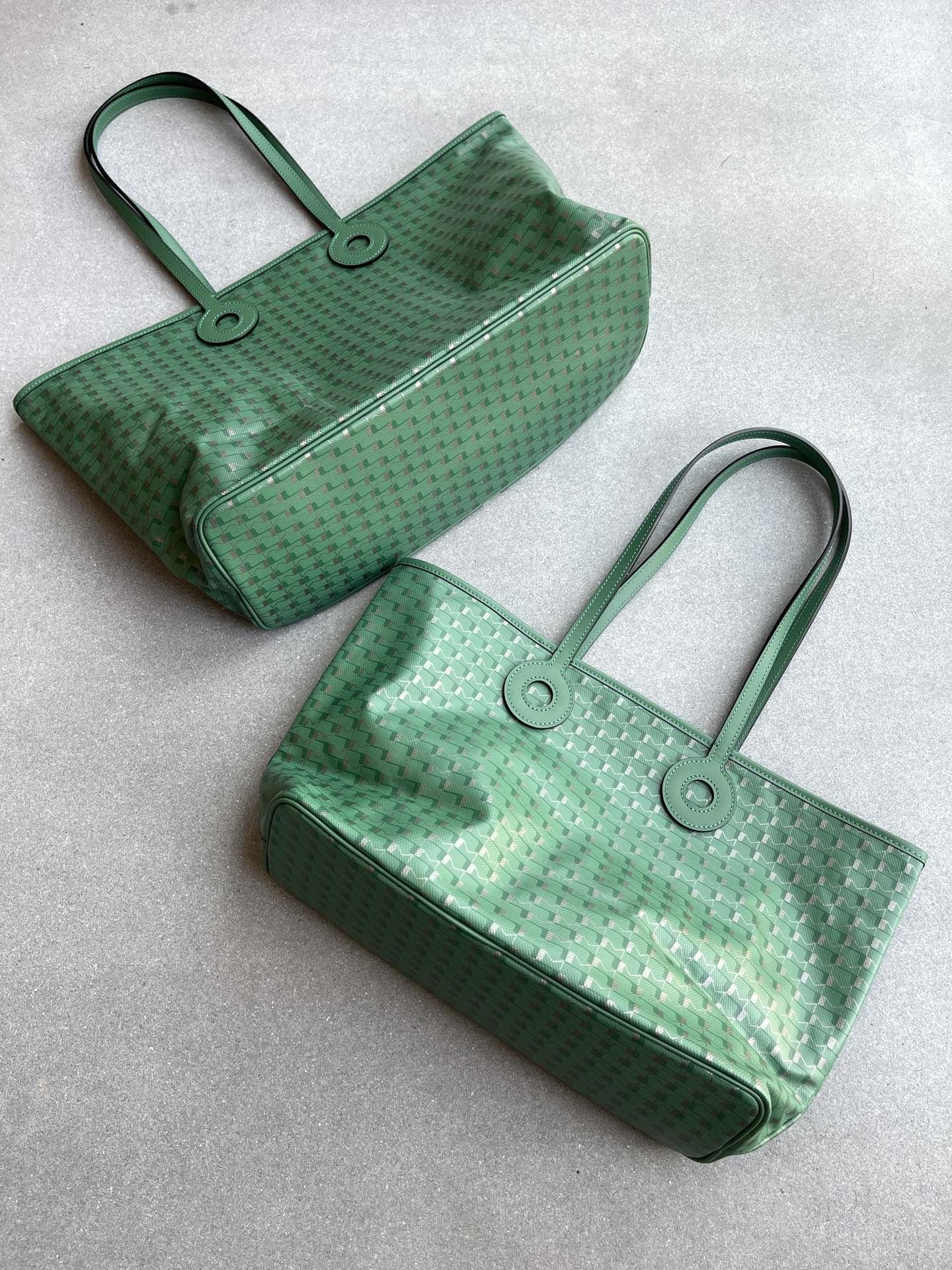 モイナ「Moynat」Canvas Tote Bag