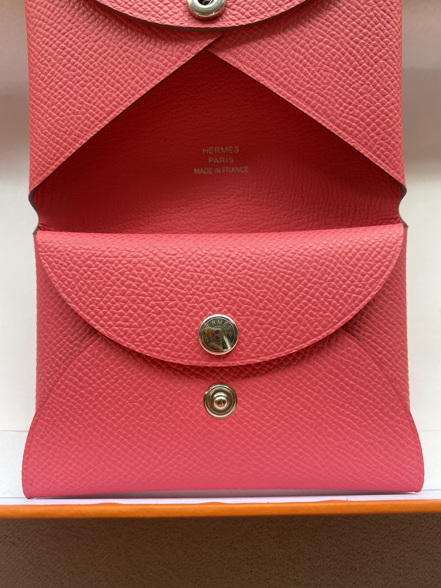 エルメス「Hermès」Calvi Duoショートカードケース