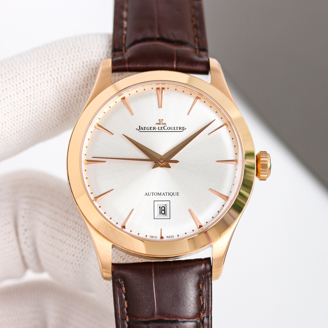 ジャガー ルクルト「Jaeger-LeCoultre」マスター・ウルトラスリム デイト 39MM