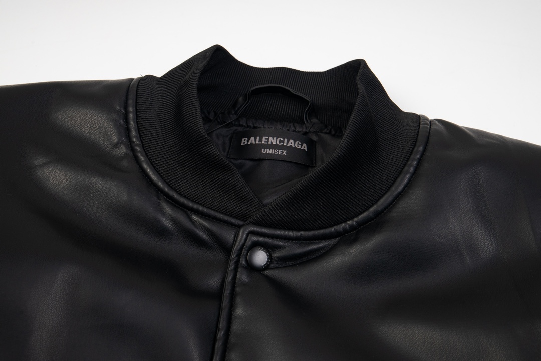 バレンシアガ「Balenciaga」24FW パリ パッチ ベースボール フライト ジャケット