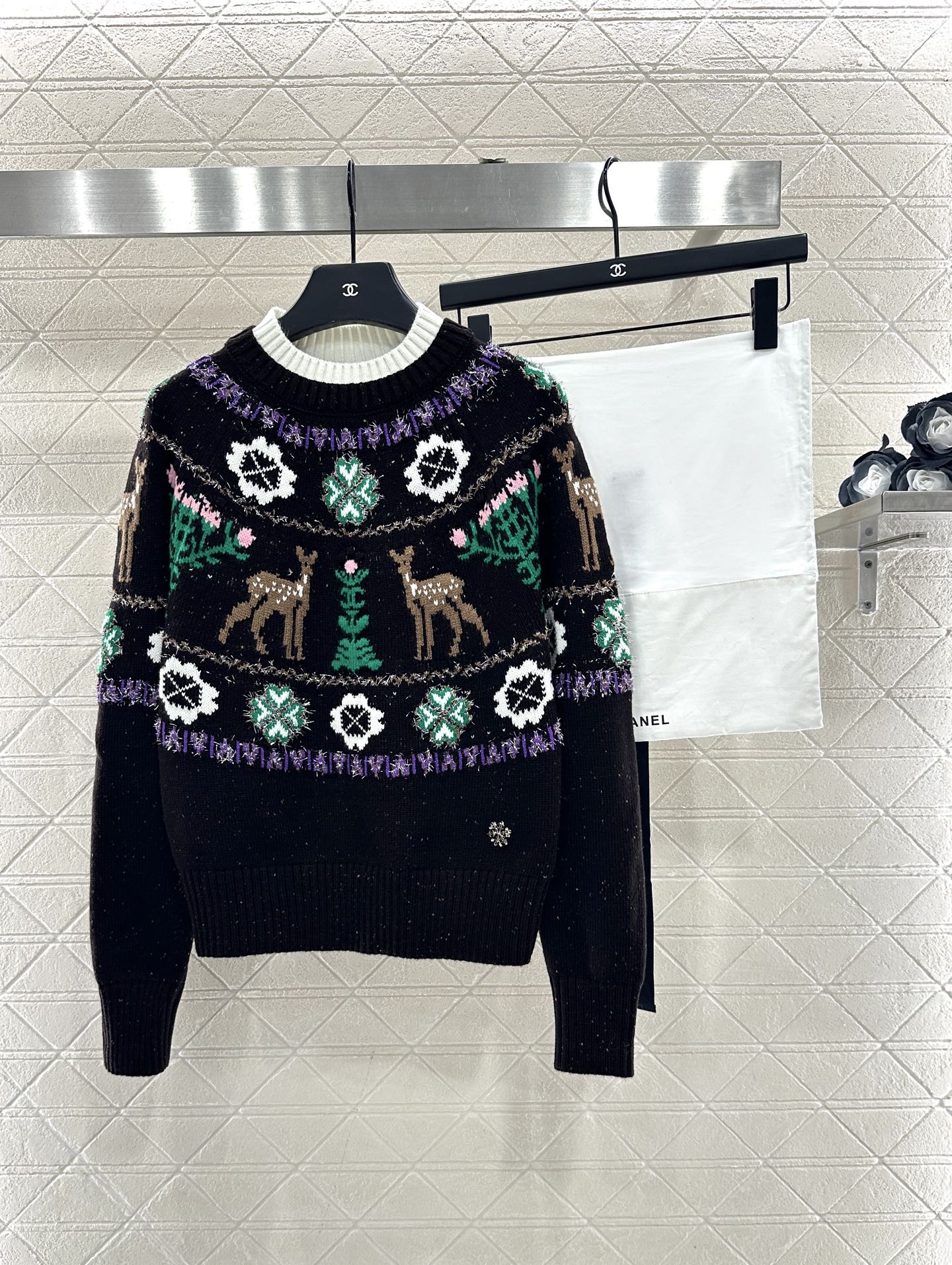 シャネル「Chanel」ノルディック ニット セーター