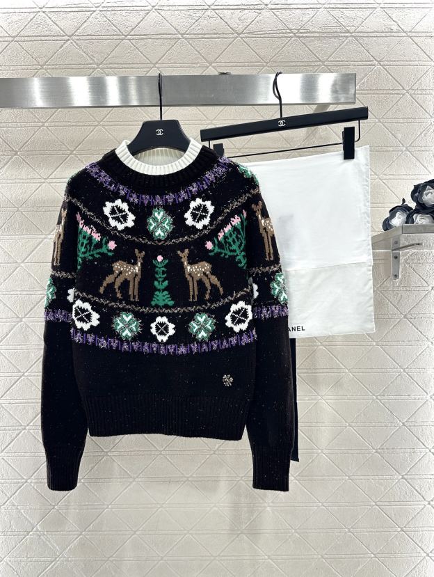 シャネル「Chanel」ノルディック ニット セーター