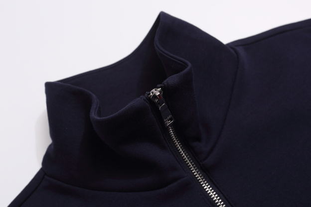 グッチ「Gucci」エンブロイダリー ジップネック スウェットシャツ