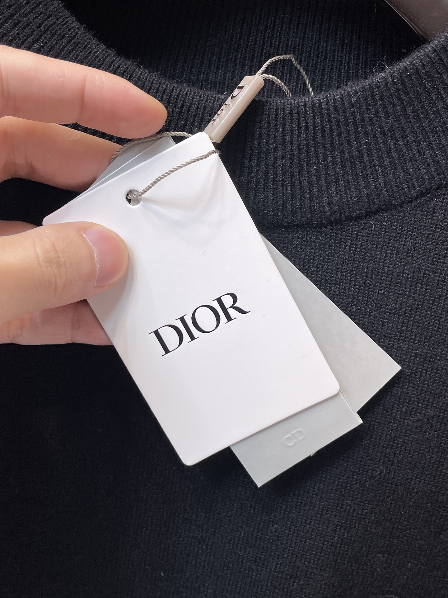 ディオール「Dior」ロゴ ハイネック セーター