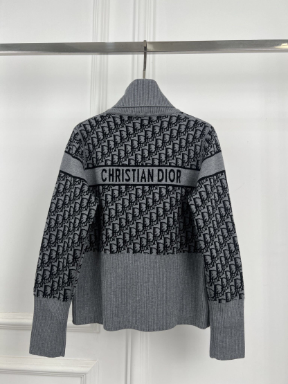 ディオール「Dior」リバーシブル モノグラム ジップアップジャケット