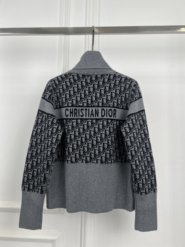 ディオール「Dior」リバーシブル モノグラム ジップアップジャケット