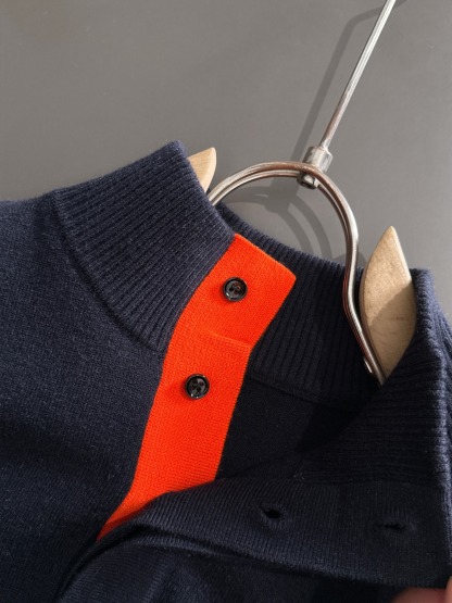 エルメス「Hermès」エンブレム ロゴ ニット セーター