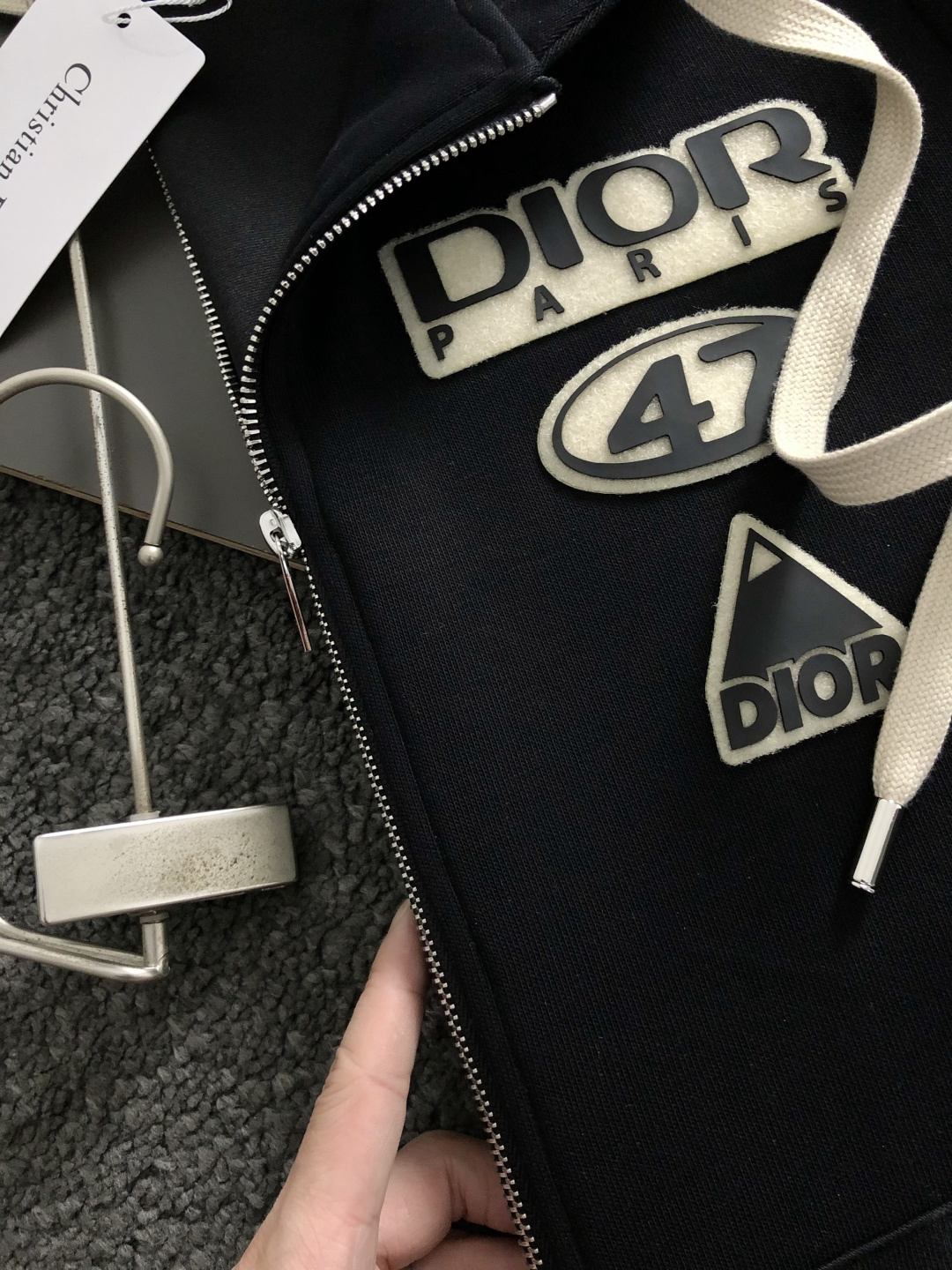 ディオール「Dior」エンブレム ジップアップ セットアップ