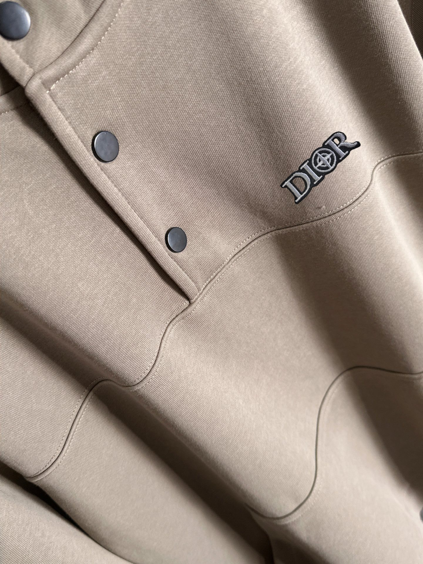 ディオール「Dior」タグ スウェットシャツ ジップカラー