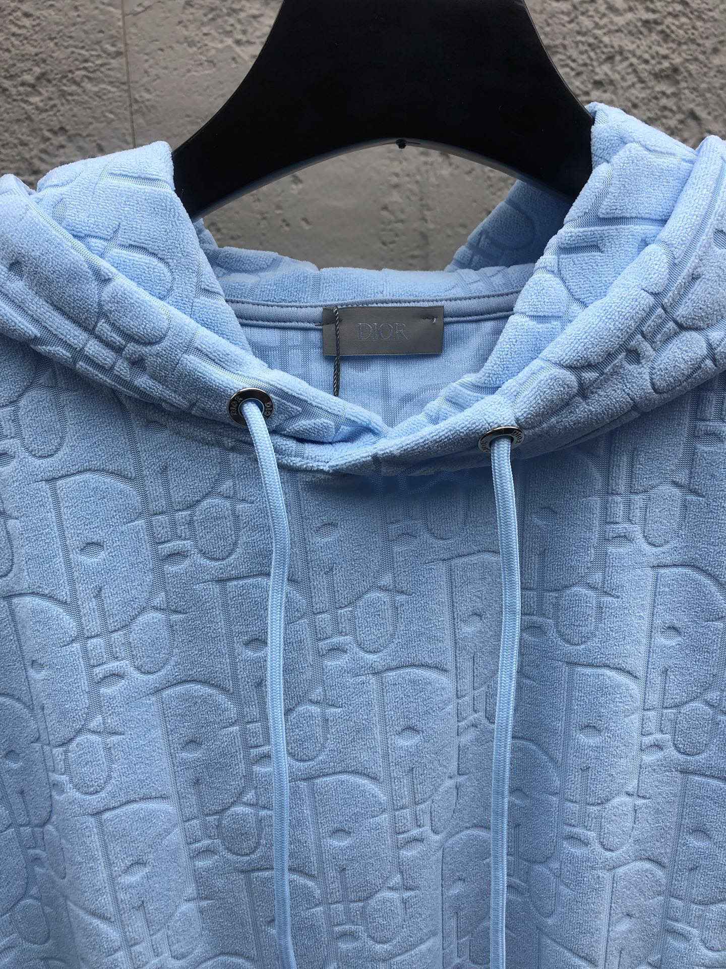 ディオール「Dior」ジャカードニット フーデッド スウェットシャツ